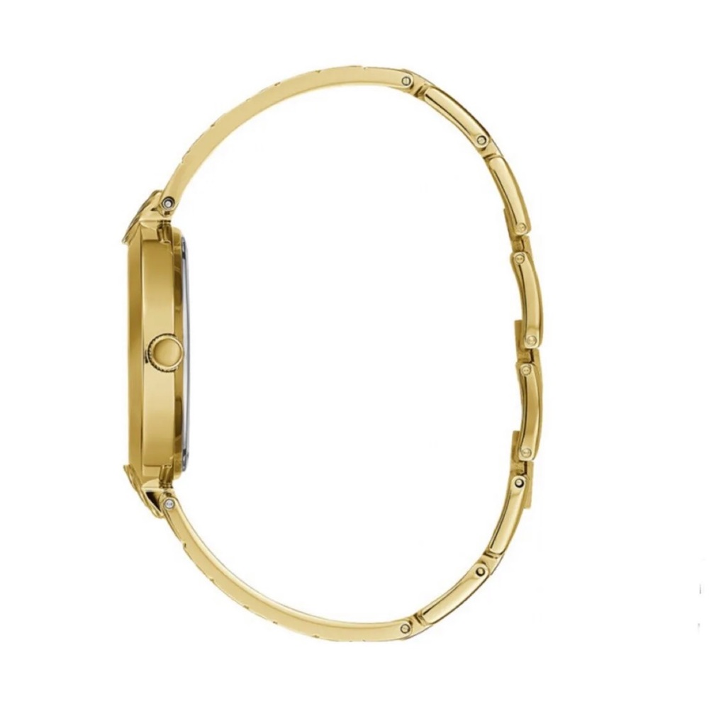 GUESS LADIES GOLD G LUXE WATCH W1228L2 IN MINT CONDITION. ONLY WORN A FEW TIMES - Picture 4 of 6